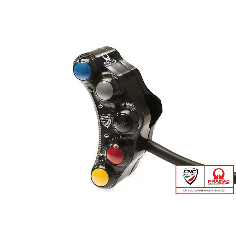 Nuova Collezione Pulsantiera Sinistra CNC Racing SWD07B Pramac LTD-