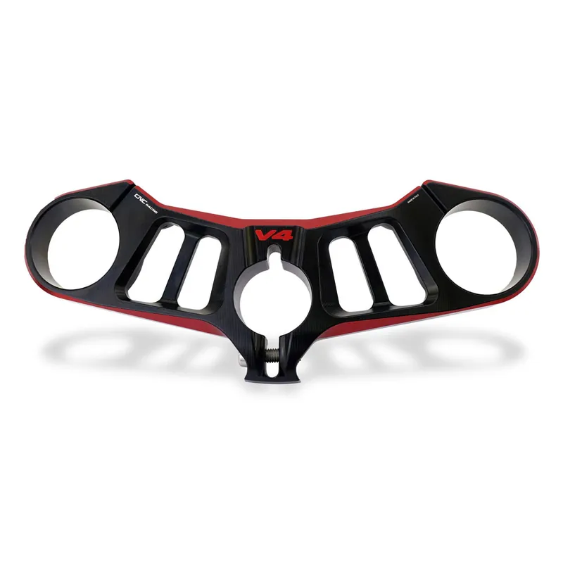 Cnc Racing Piastra di sterzo Ducati Panigale V4 rosso- Super Prezzo