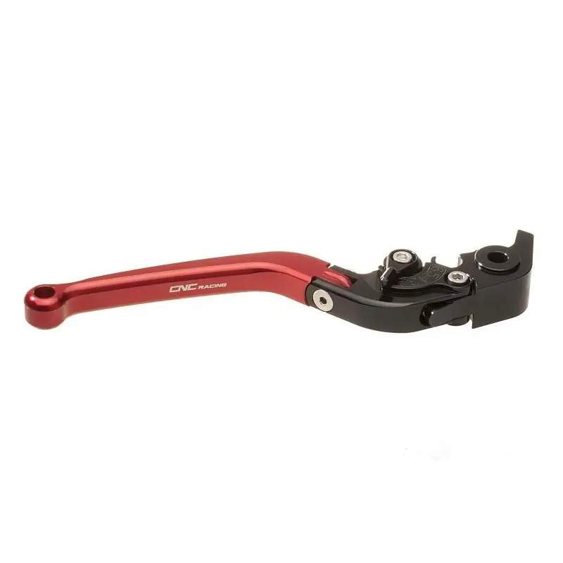 Leva Freno Piegabile Lunga Cnc Racing LBF29R Rosso- Spedito Oggi