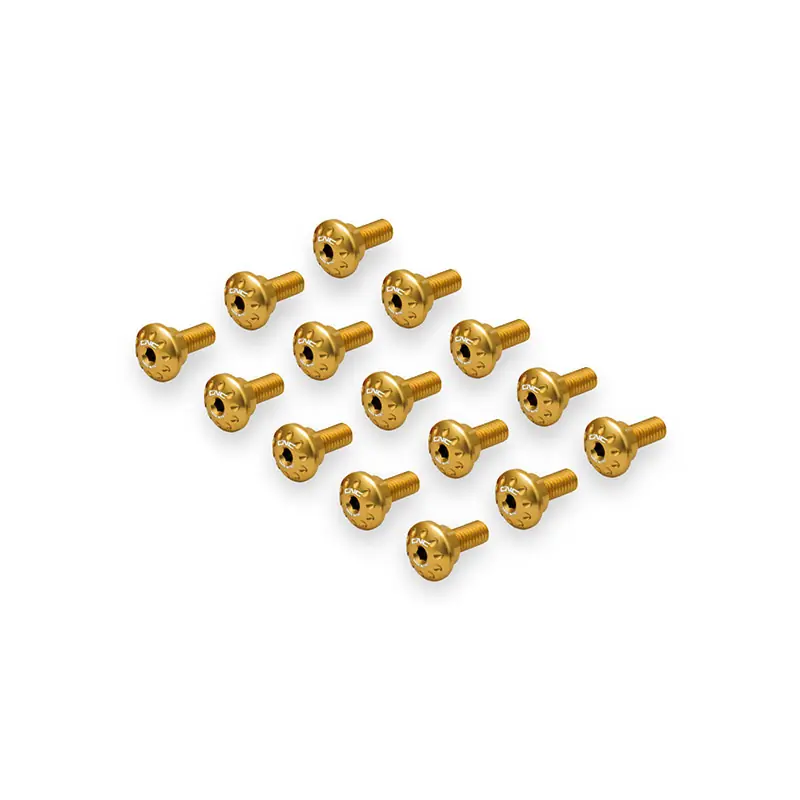 Kit viti Carene laterali CNC Racing KV463 oro- Nuovo Arrivo