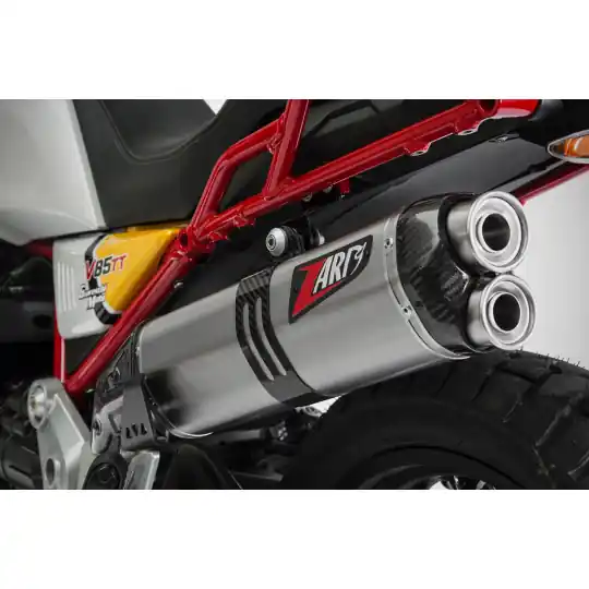 Silenziatore Zard Titanio Racing Moto Guzzi V85 TT- Spedizione Gratuita