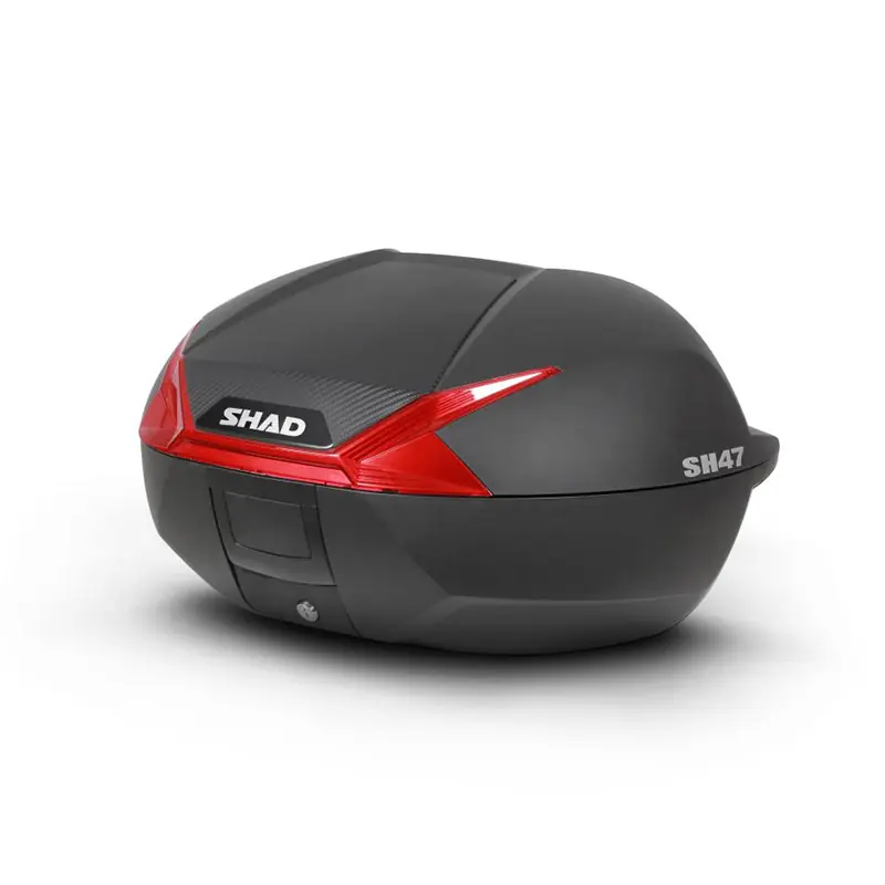 Bauletto Shad SH47 nero rosso- Popolare