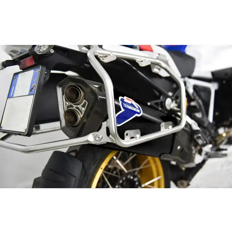 Termignoni Slip On Inox Nero Omologato R1250 GS- Pagamento Sicuro