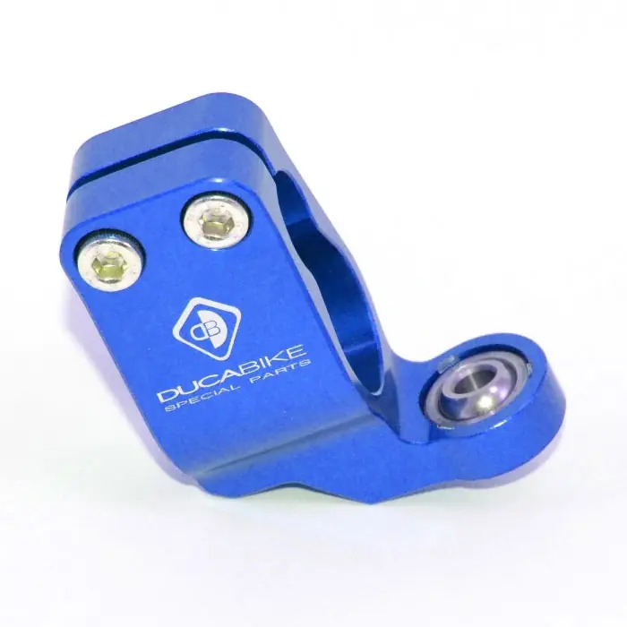 Ultime Pezzi Ducabike Collare Amortizzatore Sterzo Ohlins blu-