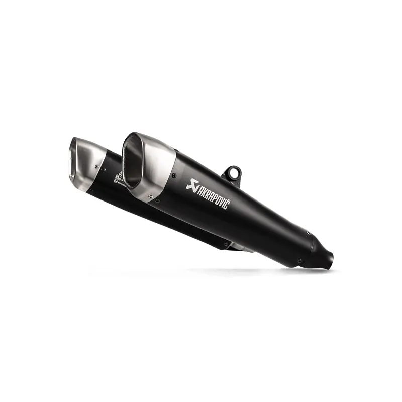 Akrapovic 2 Slip Ons Titanio Omologati Speed Twin- Direttamente Dal Produttore