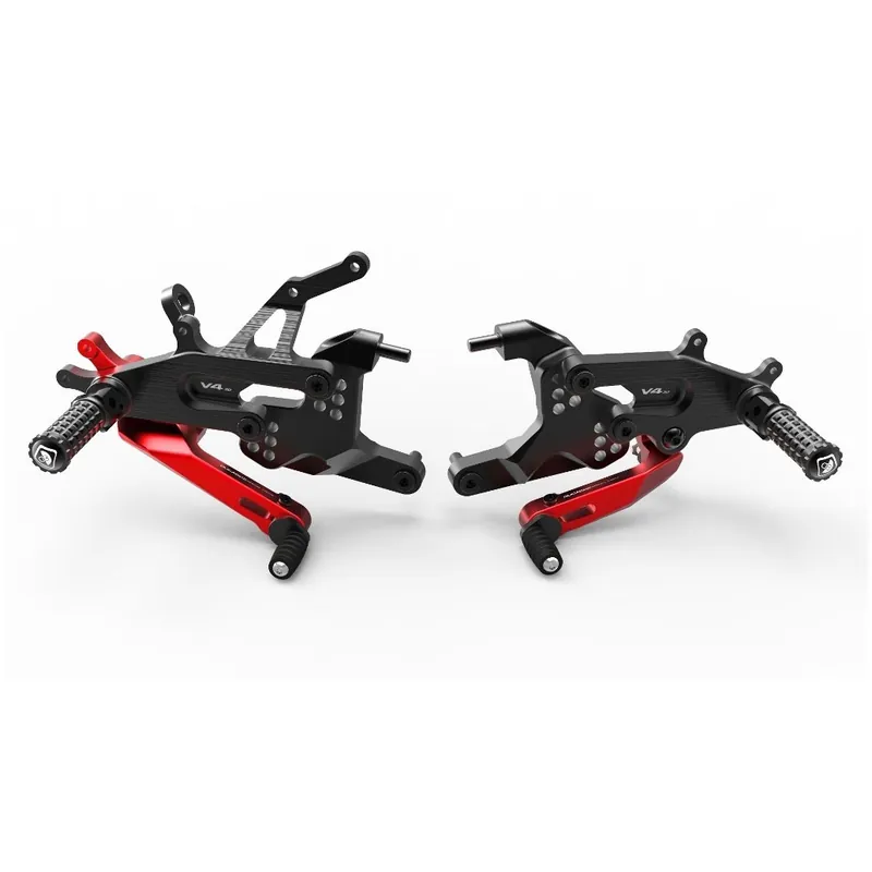 Ducabike Pedane Regolabili Sbk Panigale V4 rosso- Affare