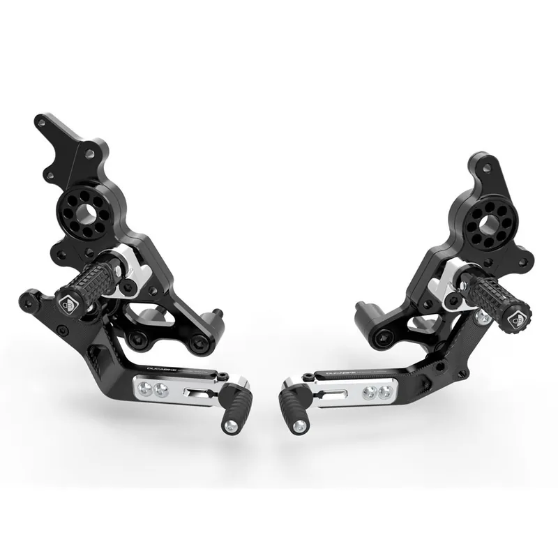 Subito Disponibile Ducabike Pedane Regolabili Hypermotard 950 argento-