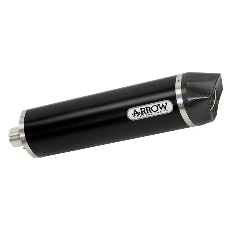 Prezzo Conveniente Arrow Terminale Maxi Race-Tech Alluminio Dark con Fondello Carby-