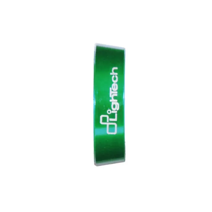 Coppia Anelli Centrali Lightech RKTM300 verde- Popolare