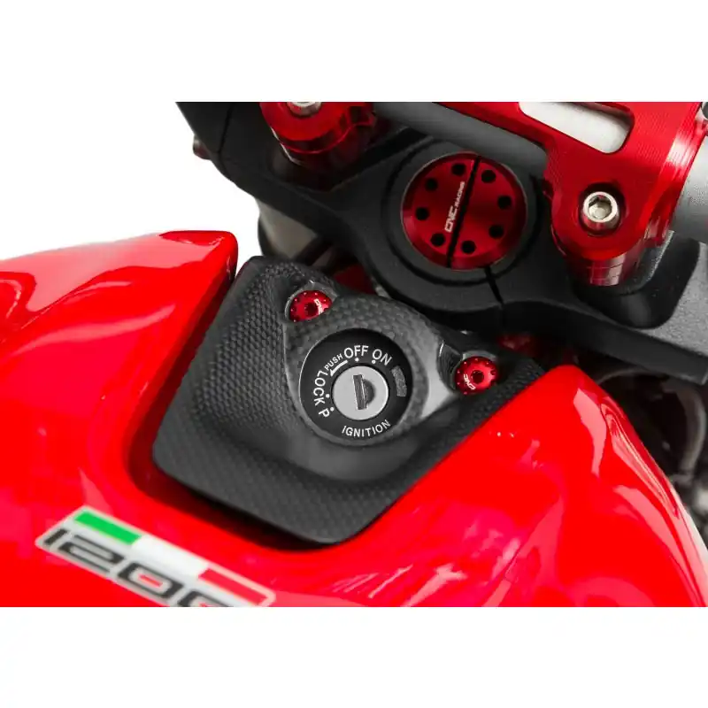CNC Cover blocco chiavi Ducati Monster 821 1200- Offerta Limitata