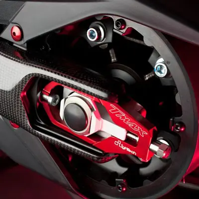 Tendicatena Lightech Yamaha T-Max 530 rosso- Ultima Occasione