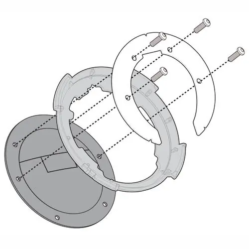 GIVI BF01 FLANGIA TANKLOCK- Esclusivo