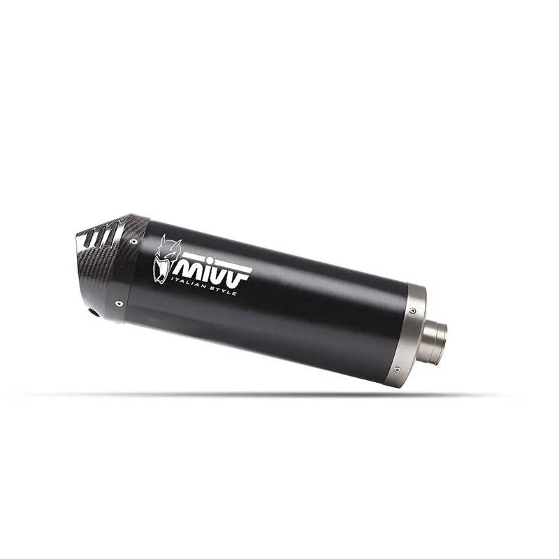 Mivv Oval Inox Nero Slip On Multistrada V4 2025- Prezzo Basso