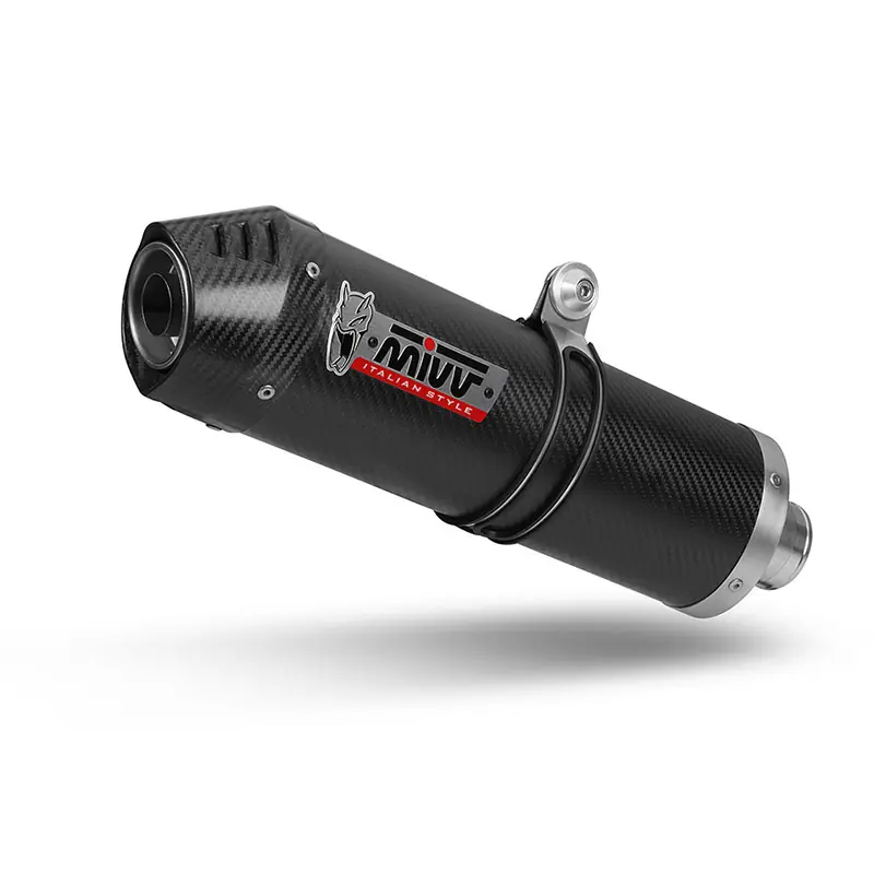 Mivv Oval Carbonio Omologato Slip On TRK 502X- Offerta Lampo