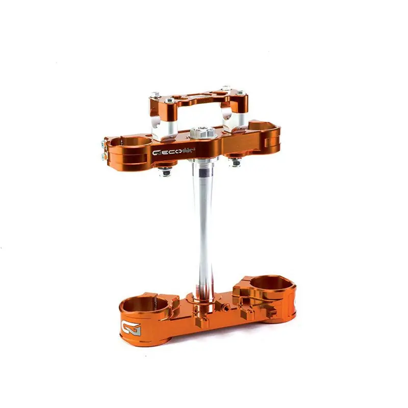 Piastra Sterzo Racetech 2D Offset 22 mm arancio-30MM Di Tendenza