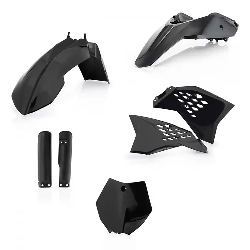 Consegna Rapida Kit plastiche Acerbis SX 65 09 nero-