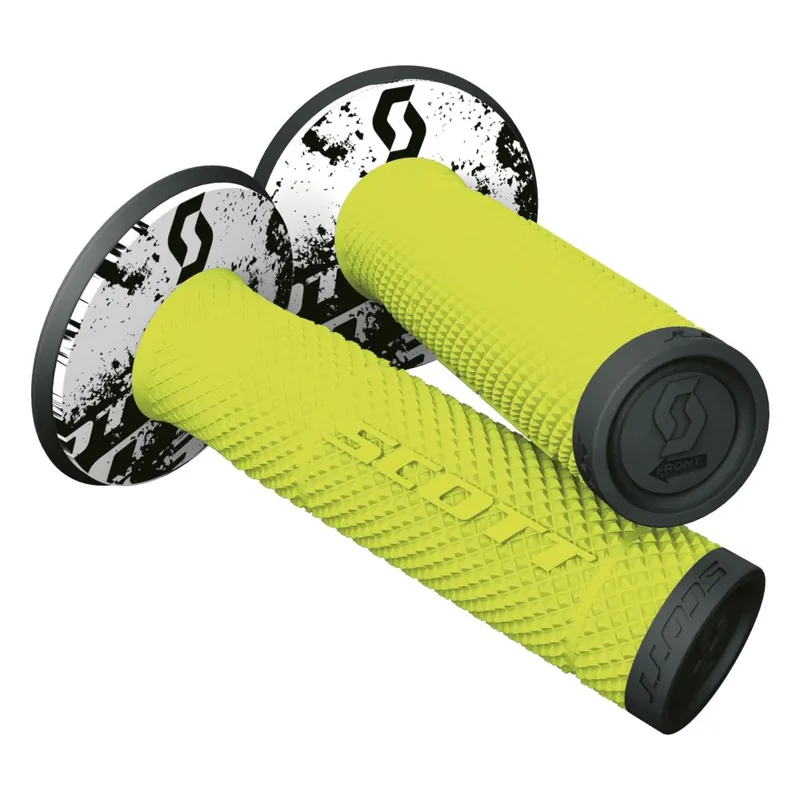 Manopole SCOTT SX II nere gialle- A Buon Prezzo