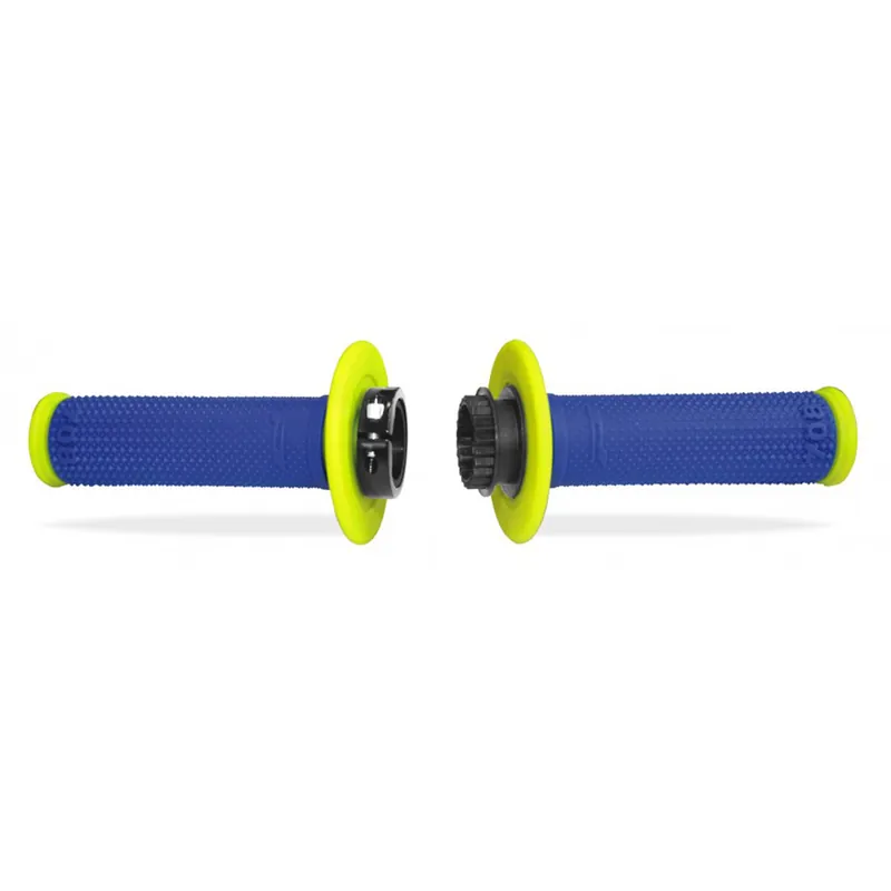 Scelto Dai Clienti Manopole Progrip 708 Single Density Lock blu giallo-