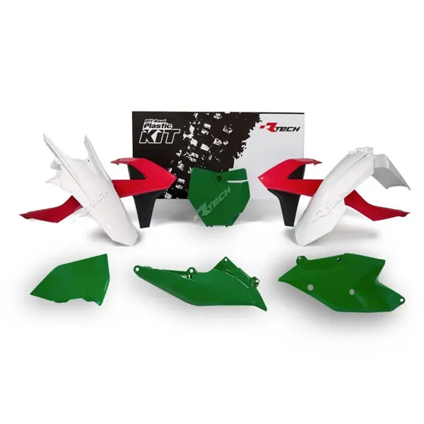 A Buon Prezzo Racetech KIT PLASTICHE KTM REPLICA OLD STYLE 6 PZ ROSSO-VERDE-