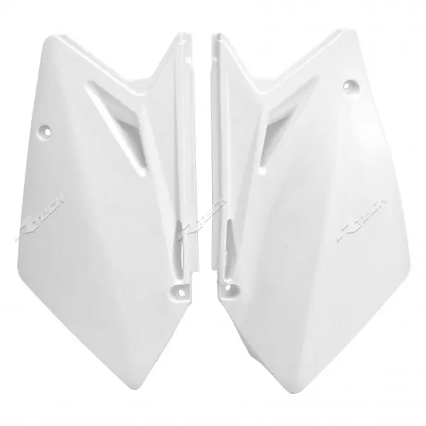 Racetech Tabelle laterali portanumero SUZUKI RMZ 450 05/07 BIANCO- Prezzo Conveniente