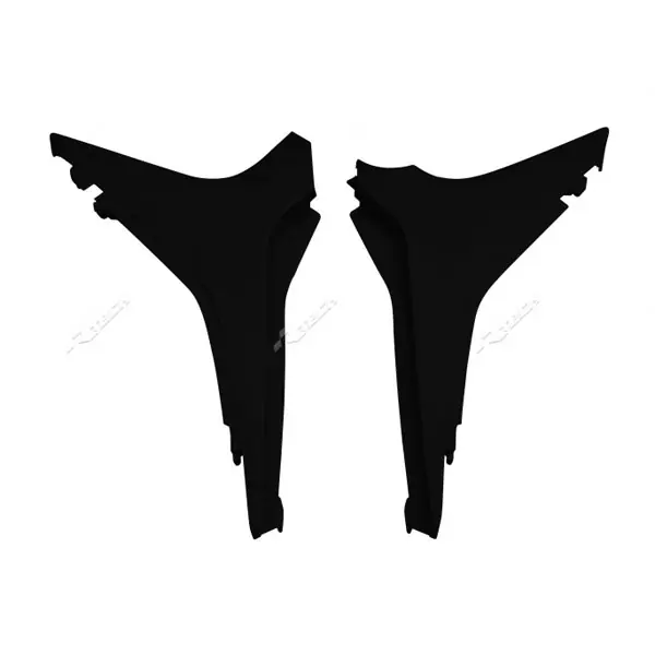 Racetech Coperchi laterali cassa filtro HONDA CRF 450 09/12 CRF 250 10/13 Nero- A Buon Prezzo