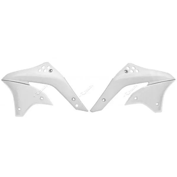 Promozione Racetech Convogliatori  radiatore KAWASAKI KXF 450 06/08 BIANCO-