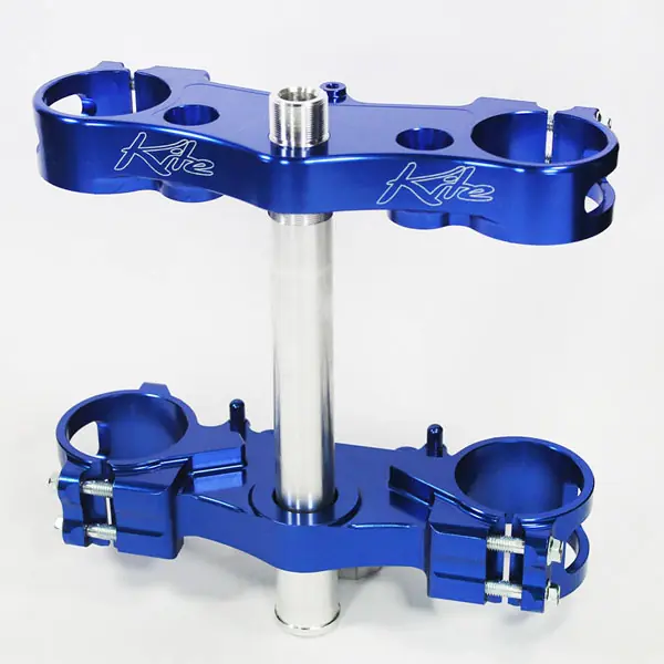 Di Tendenza Piastre forcella Kite SUZUKI RMZ 250 10/12 RMZ 450 08/09 Blu-