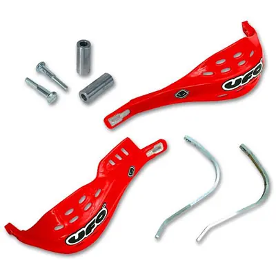 Offerta Lampo UFO PARAMANI UNIVERSALE JUMPY SUPERMOTARD rosso-