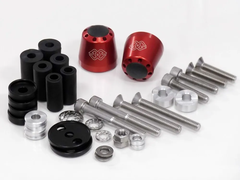 COPPIA CONTRAPPESI MANUBRIO CONE ERGAL GILLES TOOLING HONDA CBR 1000 RR 2004-2019- Ultimissimo Modello