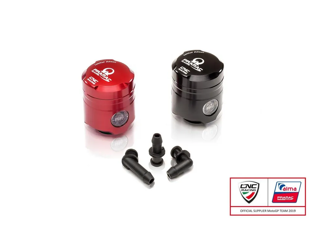 SERBATOIO OLIO FRENO/FRIZ 12ML MONOCHROME BECCUCCI PRAMAC CNC RACING DUCATI SCRAMBLER 800 CAFE RACER 2017-18- Solo Oggi