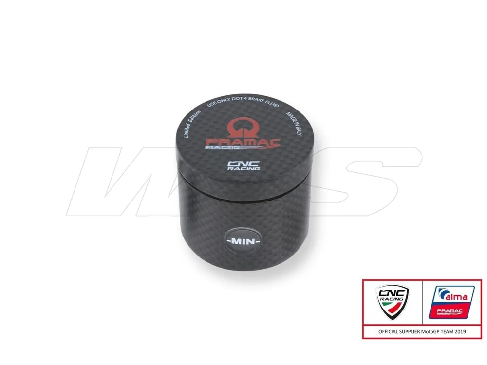 Compra Oggi Stesso SERBATOIO FRENO ANT. 25ML PRAMAC CARBONIO CNC RACING DUCATI 848 EVO CORSE 2012-13-