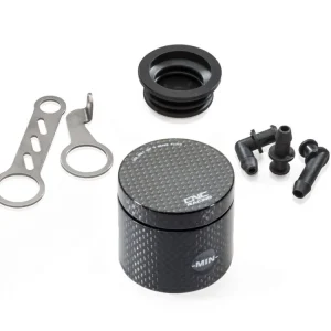 SERBATOIO FRENO ANT. 25ML CARBONIO CNC RACING DUCATI MULTISTRADA 1200 S 2010-12- Esclusivo