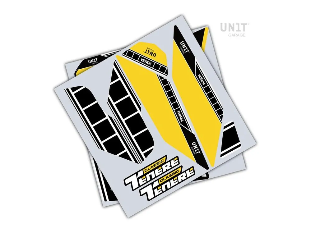 ADESIVI UNIT GARAGE YAMAHA TENERE 700 / WORLD RAID- Quantità Limitata