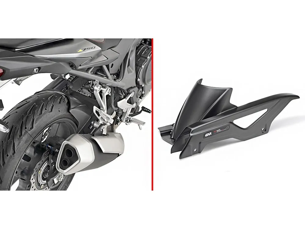 PARAFANGO POSTERIORE ABS NERO GIVI HONDA CB 750 HORNET 2023-2024- Subito Disponibile