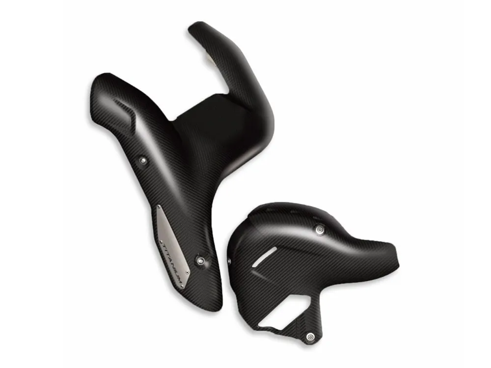 PARACALORE CARBONIO PER SCARICO COMPLETO AKRAPOVIC DUCATI STREETFIGHTER V4 / S / SP2 2023- Offerta