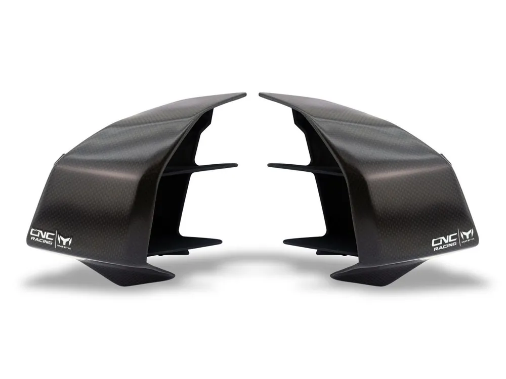 GP WINGLETS ALETTE CARBONIO OPACO CNC RACING DUCATI STREETFIGHTER V4 / S 2020-2023-21- Novità