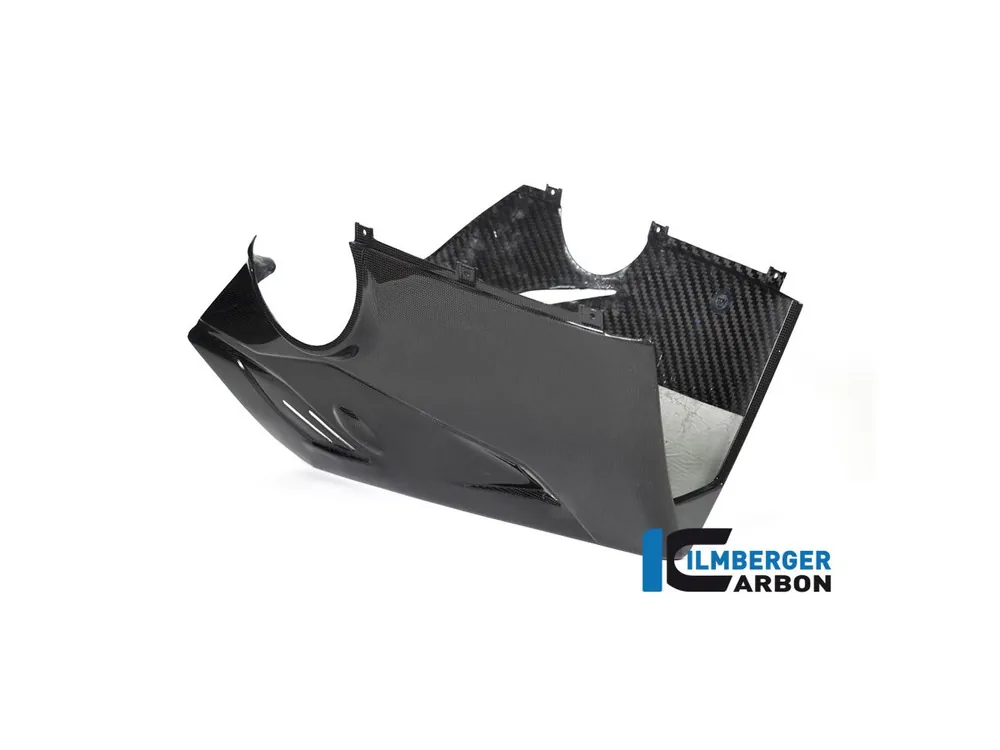 VASCA INFERIORE LUCIDA CARBON ILMBERGER DUCATI PANIGALE V4 R 2019-2021 (SLIP-ON AKRA)- Spedizione Espresso