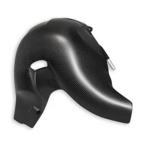 Direttamente Dal Produttore PARACALORE POSTERIORE CARBONIO OPACO DBK DUCATI STREETFIGHTER V4 / S / SP 22-24-