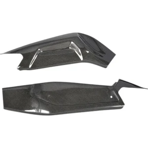 COPPIA PROTEZIONI FORCELLONE CARBONIO LUCIDO LIGHTECH APRILIA RS 660 2020-2023- Novità