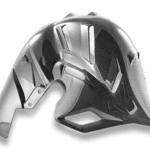Non Perdere COPERCHIO SCARICO CARBONIO LUCIDO AIR DBK DUCATI PANIGALE V4 / S / R 2025-2026-