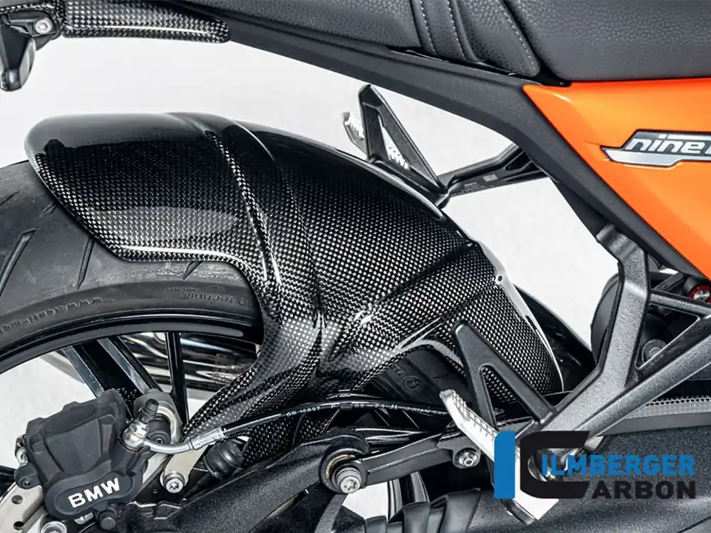 PARAFANGO POSTERIORE CARBONIO LUCIDO ILMBERGER BMW R12 NINET 2024- Quantità Limitata