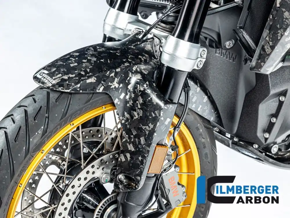 Vendita Finale PARAFANGO ANTERIORE BLACK DIAMOND CARBON OPACO ILMBERGER BMW R 1300 GS / ADV 2023-2025-