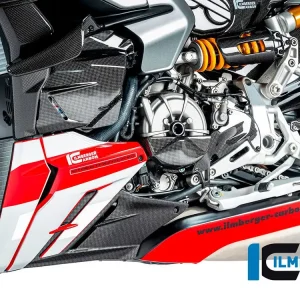 INSERTO VASCA SINISTRA CARBONIO LUCIDO ILMBERGER DUCATI STREETFIGHTER V2 2022-2024- Compra Adesso