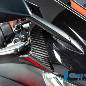 Di Tendenza DEFLETTORE ARIA DESTRA CARBONIO LUCIDO ILMBERGER APRILIA RSV4 2021-2024-