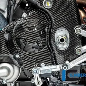 COVER PROTEZIONE PIGNONE CARBONIO LUCIDO ILMBERGER APRILIA RSV4 2021-2024- Più Venduto