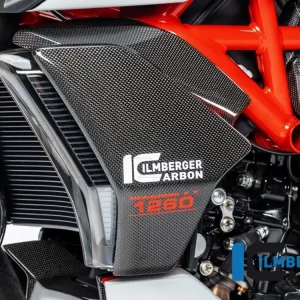 COVER RADIATORE SINISTRA CARBONIO LUCIDO ILMBERGER DUCATI DIAVEL 1260 2019-2022- Bestseller