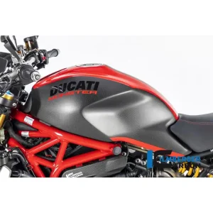 SERBATOIO OPACO CARBONIO ILMBERGER DUCATI MONSTER 1200 / S 2017-2021- Offerta