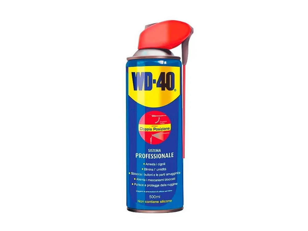 Occasione Imperdibile SPRAY LUBRIFICANTE MULTIUSO WD-40 DOPPIA POSIZIONE 500 ML-