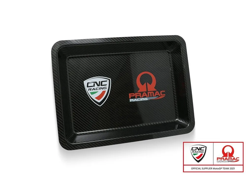 VASSOIO ATTREZZI CARBONIO PRAMAC CNC RACING UNIVERSALE- Compra Adesso