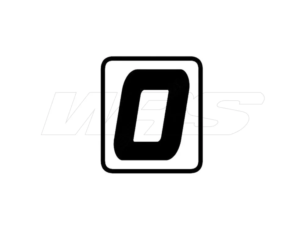 ADESIVO SINGOLO NUMERO "0" BARRACUDA HONDA X-ADV- Prezzo Conveniente